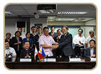 필리핀 전파관리 정책자문 최종워크숍에 참석한 필리핀 국가통신위원회 관계자 및 KISDI 정책자문단