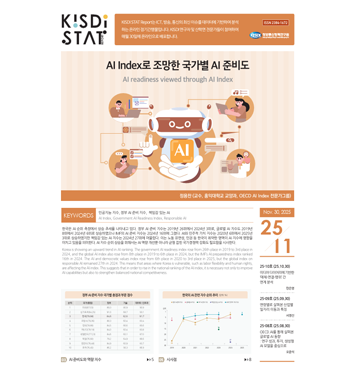 [KISDI STAT Report] AI Index로 조망한 국가별 AI 준비도 쎔네일(새창 열림)