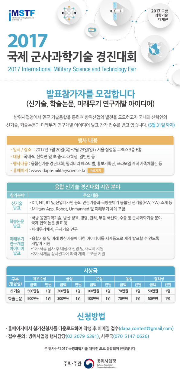 2017 국제 군사과학기술 경진대회